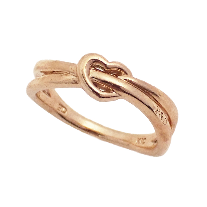 ピンキーアンドダイアン(PINKY&DIANNE) K10 リング 3号 ピンクゴールド