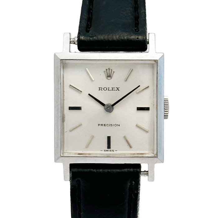 ロレックス(ROLEX) プレジション 2611 腕時計 cal.1400 手巻き ステンレス シルバー文字盤