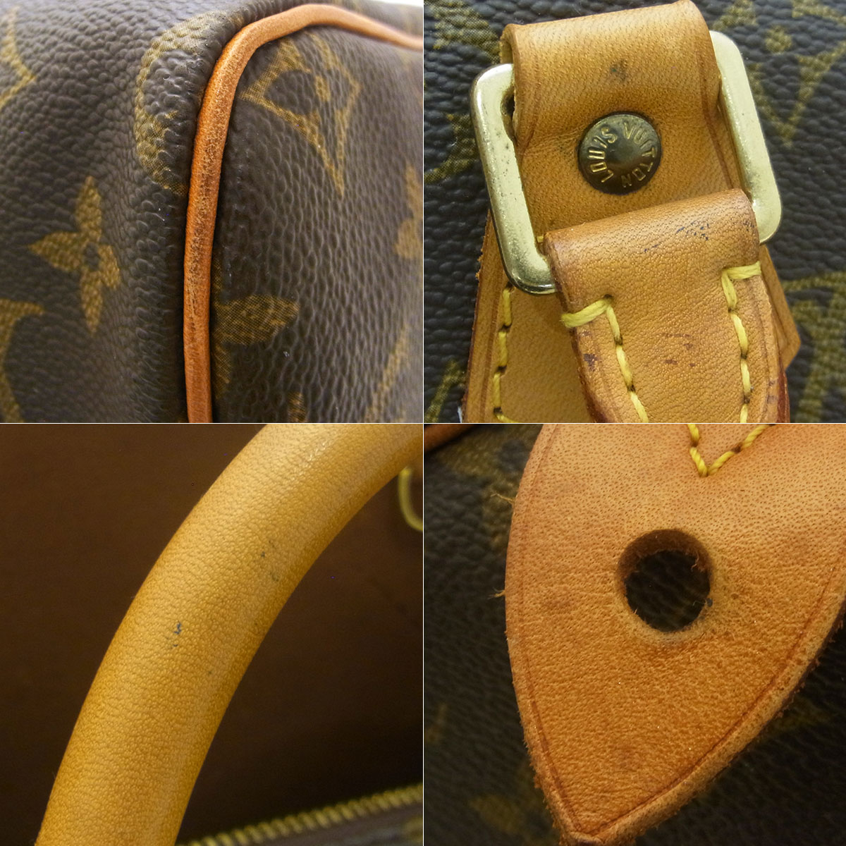 ルイヴィトン(Louis Vuitton) スピーディ30 M41526 ボストンバッグ 鍵 ...