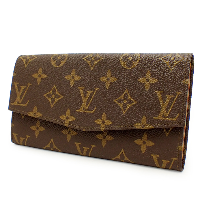 ルイヴィトン(Louis Vuitton) 二つ折り長財布 モノグラム キャンバス 851