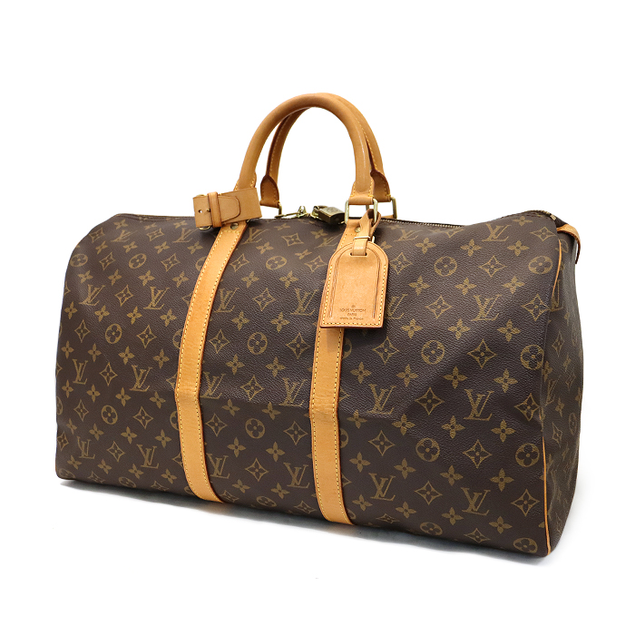 ルイヴィトン(Louis Vuitton) キーポル50 M41426 ボストンバッグ モノグラム ブラウン